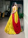 Lnb1766 Micro Crepe Chanderi Navratri Lehenga Choli